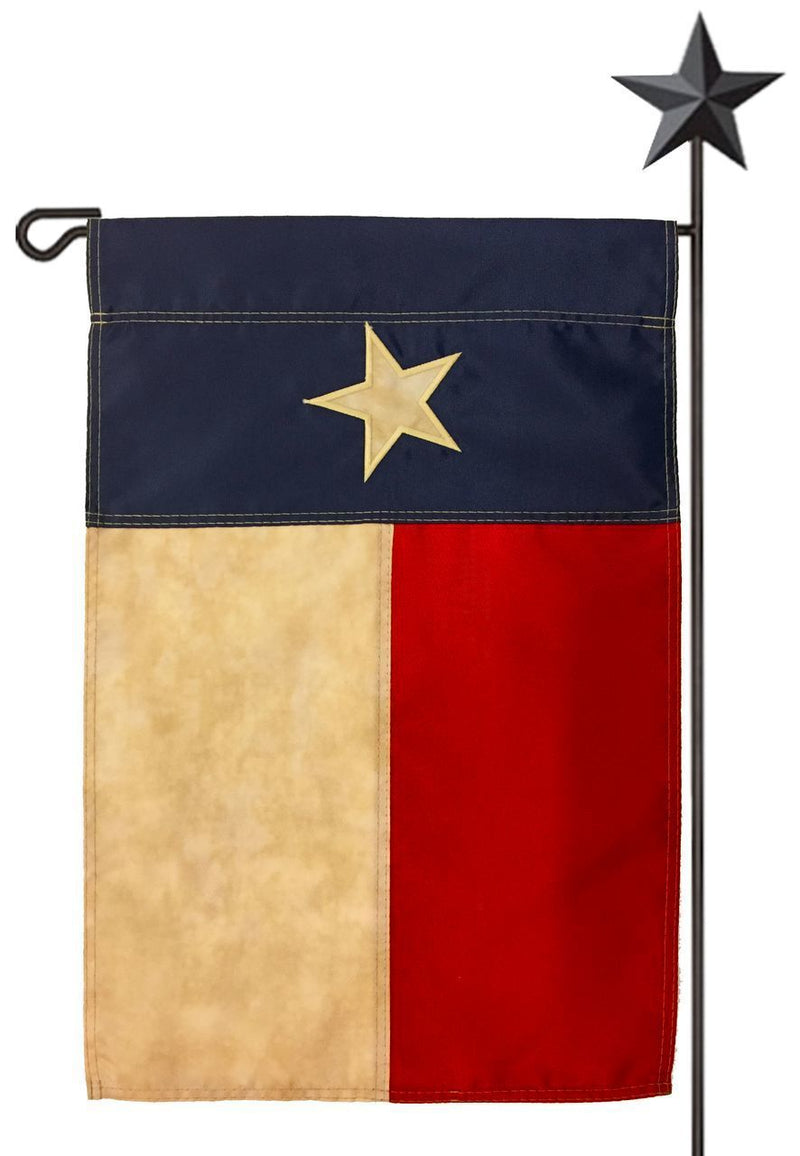 Vintage Texas Sewn Garden Flag Rough Tex ® Brand