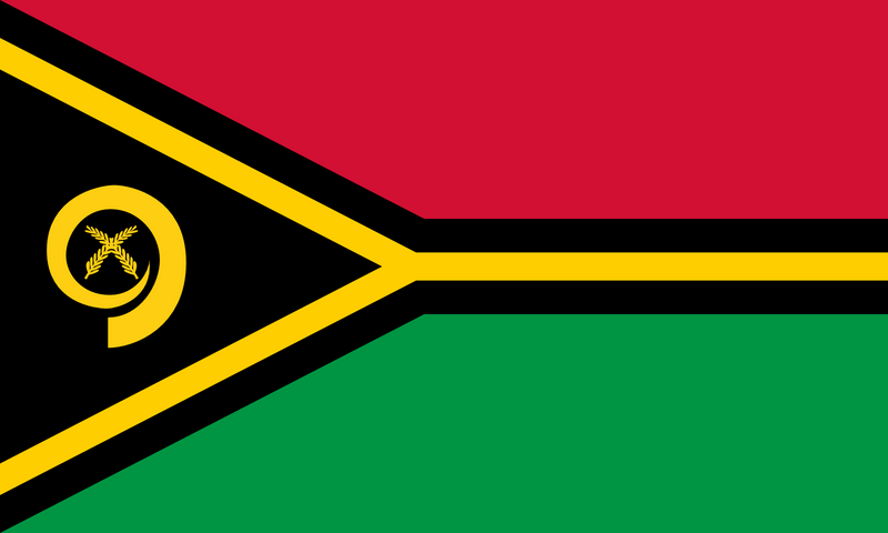 Vanuatu Flag 3x5ft Poly