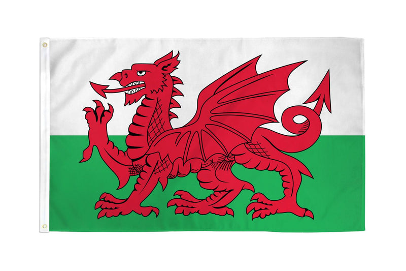 Wales Flag 3x5ft Nylon 210D