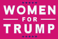 Women For Trump 12"x18" Flag ROUGH TEX® 100D