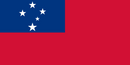 Samoa Flag 3x5ft Poly
