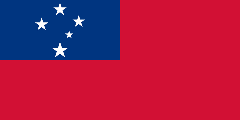 Samoa Flag 3x5ft Poly