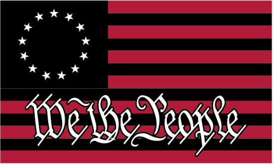 Betsy Ross We The People Red 3'X5' Flag ROUGH TEX® 100D
